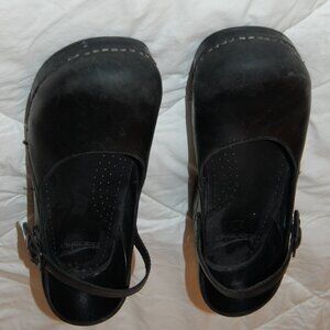 DANSKO #5  Women's Black Mary Janes Size 40